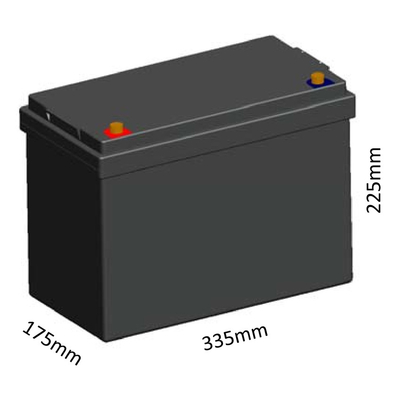 12.8Volt 200Ah 1280Wh Lead Acid Battery Replacement 4500 Cycles Life