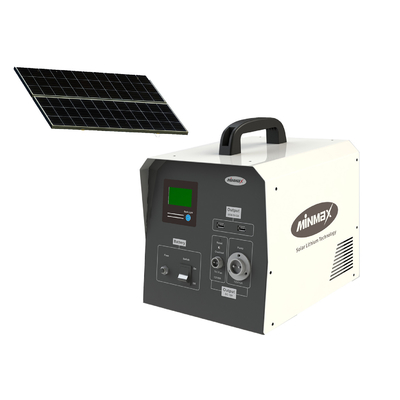 Portable Power Station with Solar Charge Lifepo4 1000Wh 12.8V DC 60Ah Power Storage System for Home Backup Power