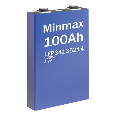 Prismatic Energy Storage LiFePO₄ Cell 3.2V 100000mAh Charge &amp; Discharge Temperature -20℃~+70℃