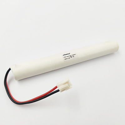 High Temperature Ni-Cd Battery Pack 3.6V 1400mAh For Emergency Light Charge &amp; Discharge Temperature -20℃~+70℃