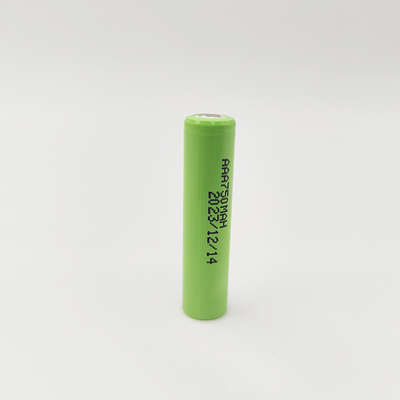 High Temperature Ni-Mh Battery Cell ,AAA750mAh, Charge &amp; Discharge Temperature -20°C ~ +70°C