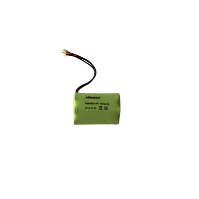 720mAh 6.0 V NiMH Battery Pack AAA720 Low Temperature Discharge