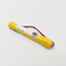 High Temperature Ni-Cd Battery Pack 2.4V 800mAh For Emergency Light Charge &amp; Discharge Temperature -20℃~+70℃